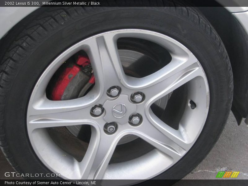 Millennium Silver Metallic / Black 2002 Lexus IS 300