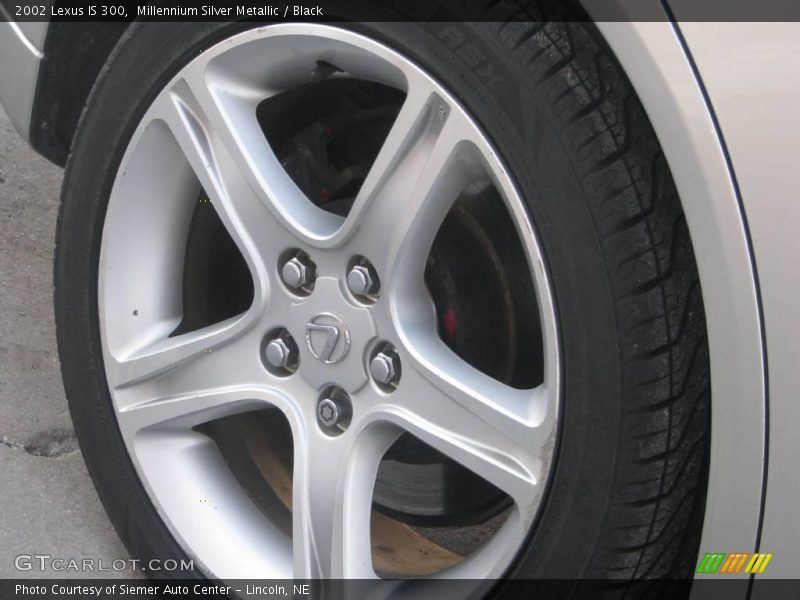 Millennium Silver Metallic / Black 2002 Lexus IS 300