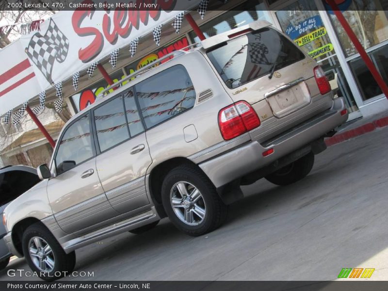 Cashmere Beige Metallic / Ivory 2002 Lexus LX 470