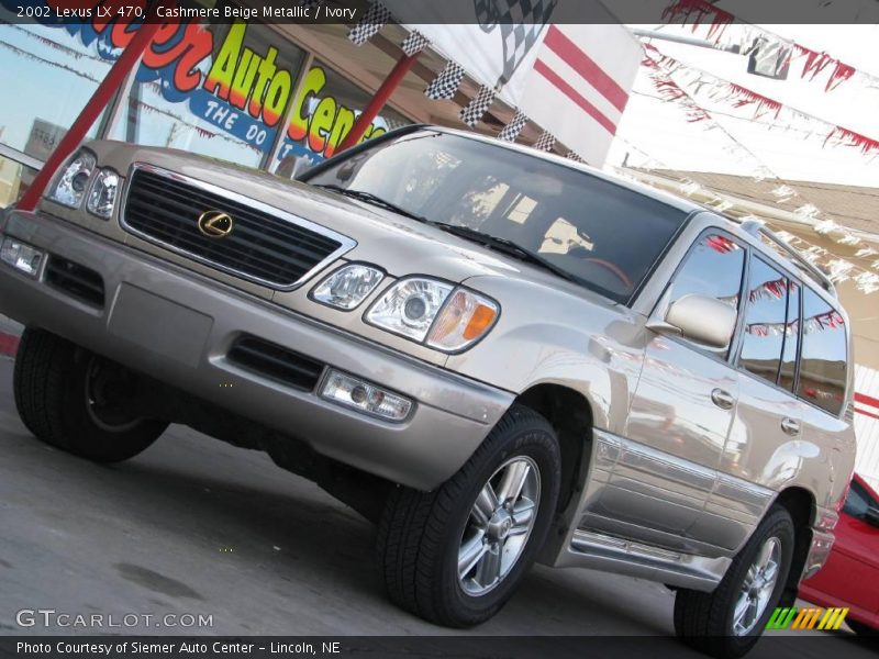 Cashmere Beige Metallic / Ivory 2002 Lexus LX 470