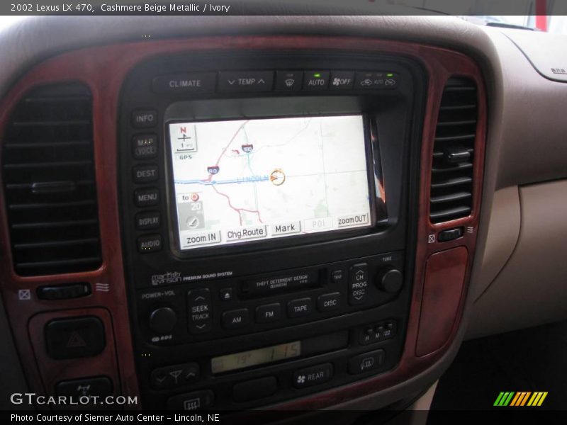 Cashmere Beige Metallic / Ivory 2002 Lexus LX 470