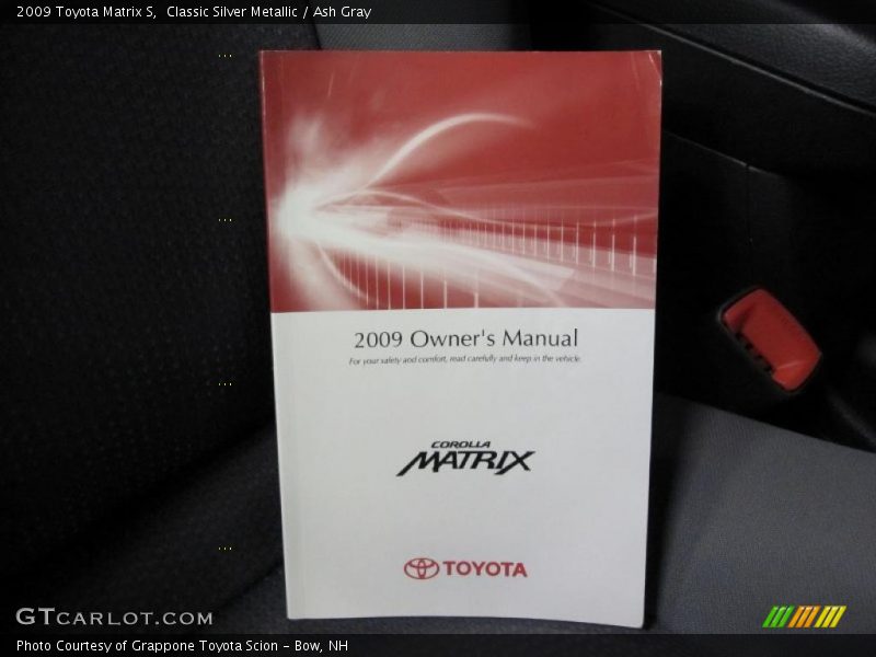 Classic Silver Metallic / Ash Gray 2009 Toyota Matrix S