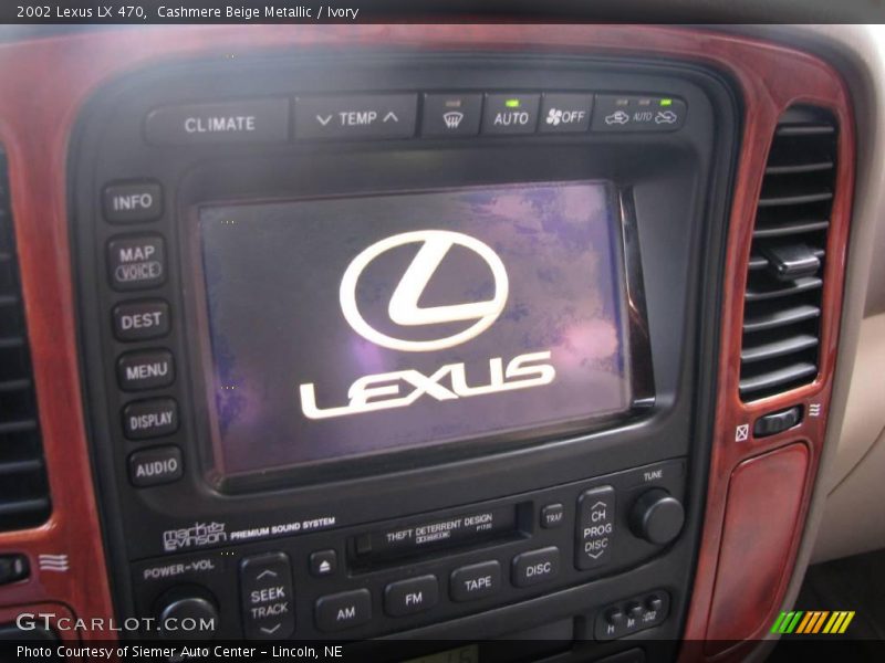 Cashmere Beige Metallic / Ivory 2002 Lexus LX 470