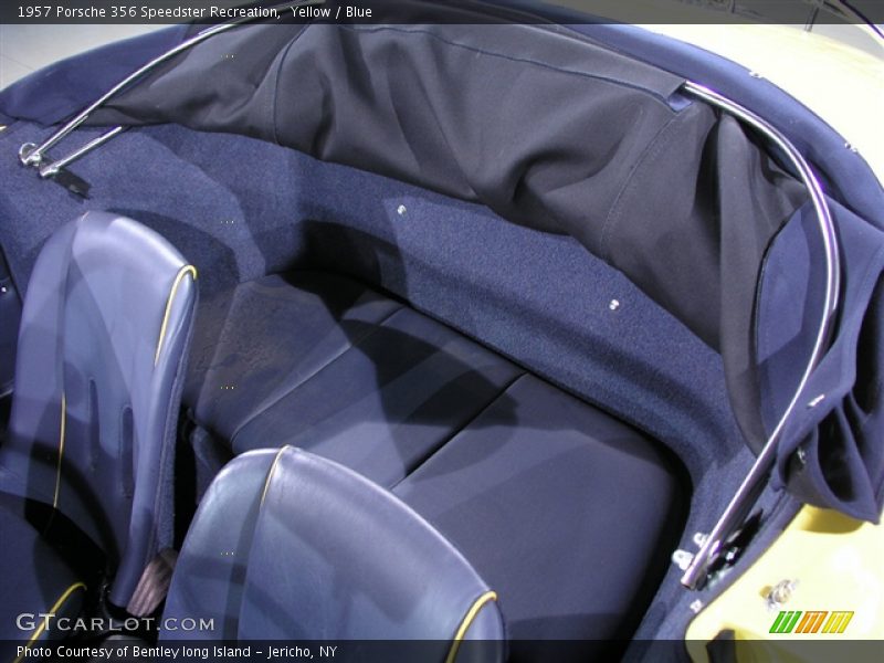 Yellow / Blue 1957 Porsche 356 Speedster Recreation