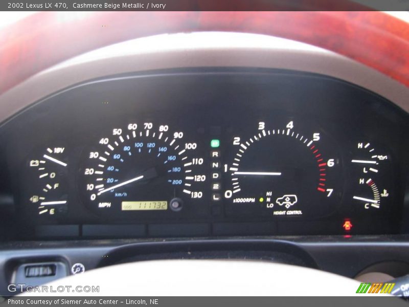 Cashmere Beige Metallic / Ivory 2002 Lexus LX 470