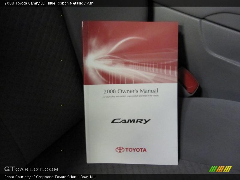 Blue Ribbon Metallic / Ash 2008 Toyota Camry LE