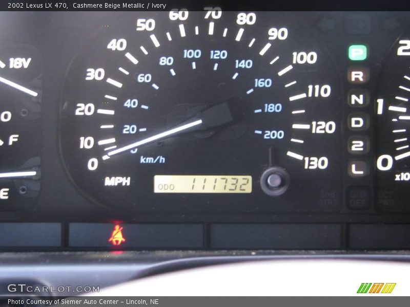 Cashmere Beige Metallic / Ivory 2002 Lexus LX 470