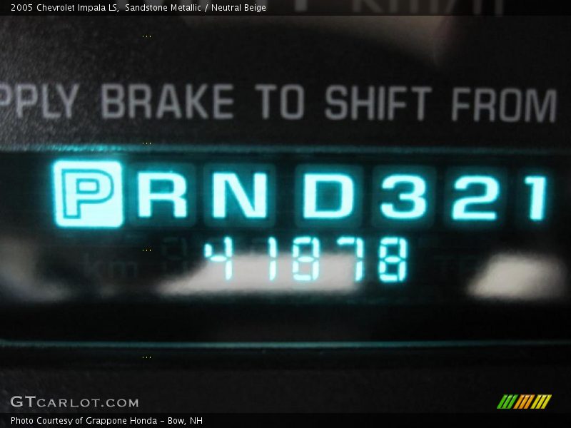 Sandstone Metallic / Neutral Beige 2005 Chevrolet Impala LS