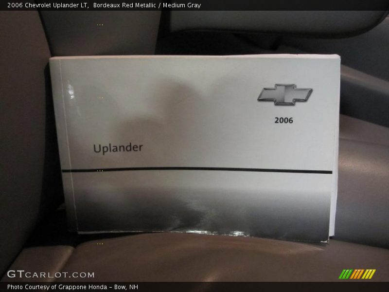 Bordeaux Red Metallic / Medium Gray 2006 Chevrolet Uplander LT