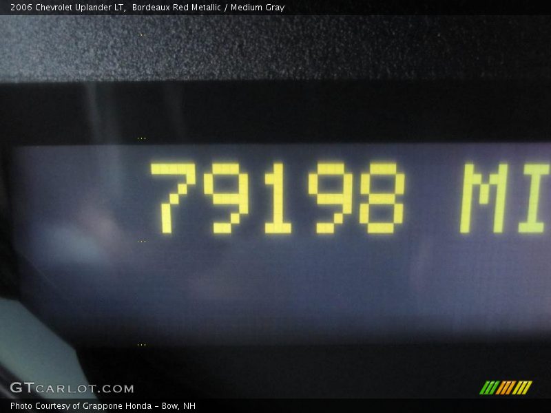 Bordeaux Red Metallic / Medium Gray 2006 Chevrolet Uplander LT
