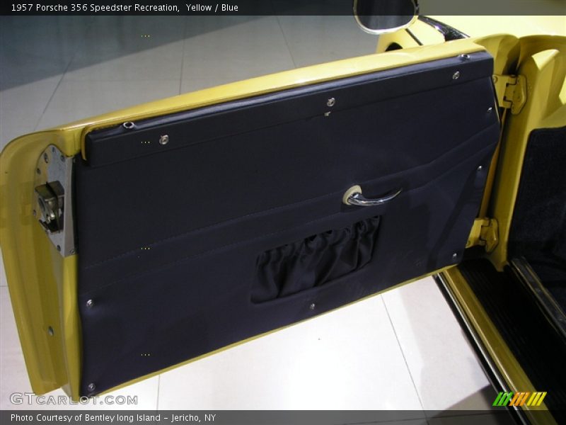 Yellow / Blue 1957 Porsche 356 Speedster Recreation