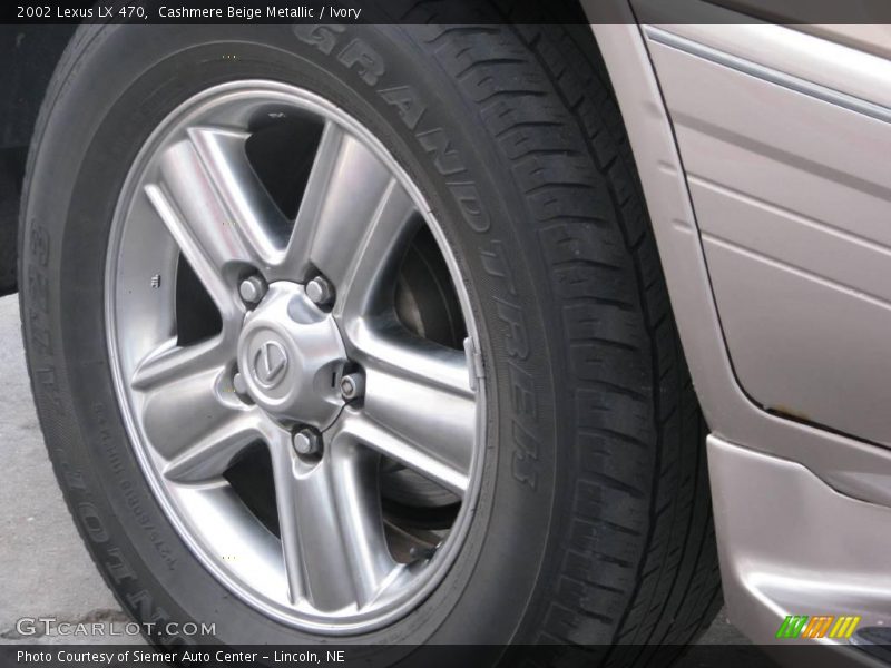 Cashmere Beige Metallic / Ivory 2002 Lexus LX 470