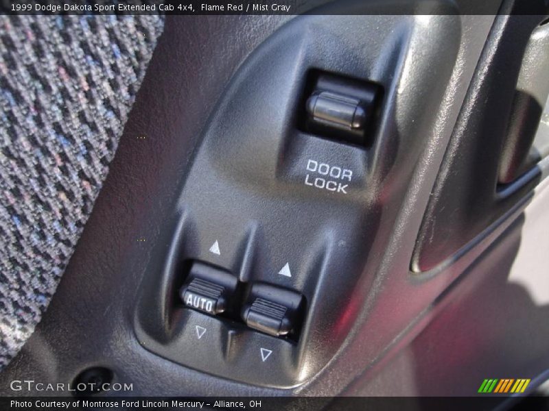 Flame Red / Mist Gray 1999 Dodge Dakota Sport Extended Cab 4x4
