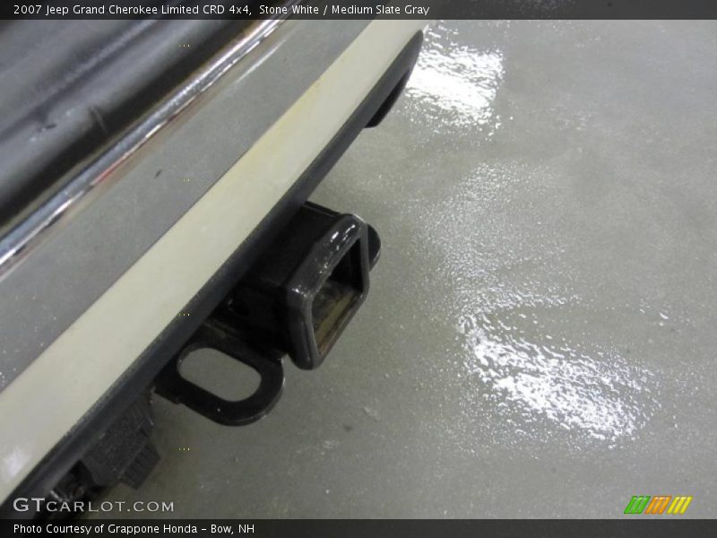 Stone White / Medium Slate Gray 2007 Jeep Grand Cherokee Limited CRD 4x4