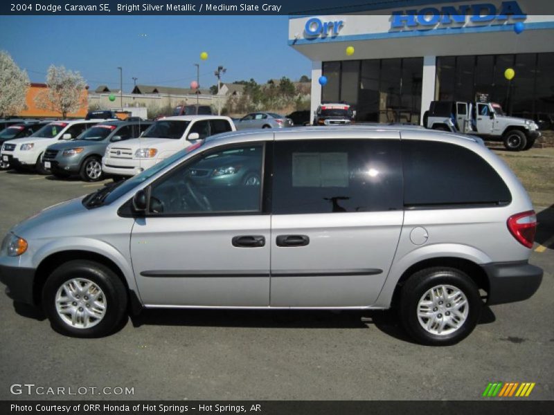 Bright Silver Metallic / Medium Slate Gray 2004 Dodge Caravan SE