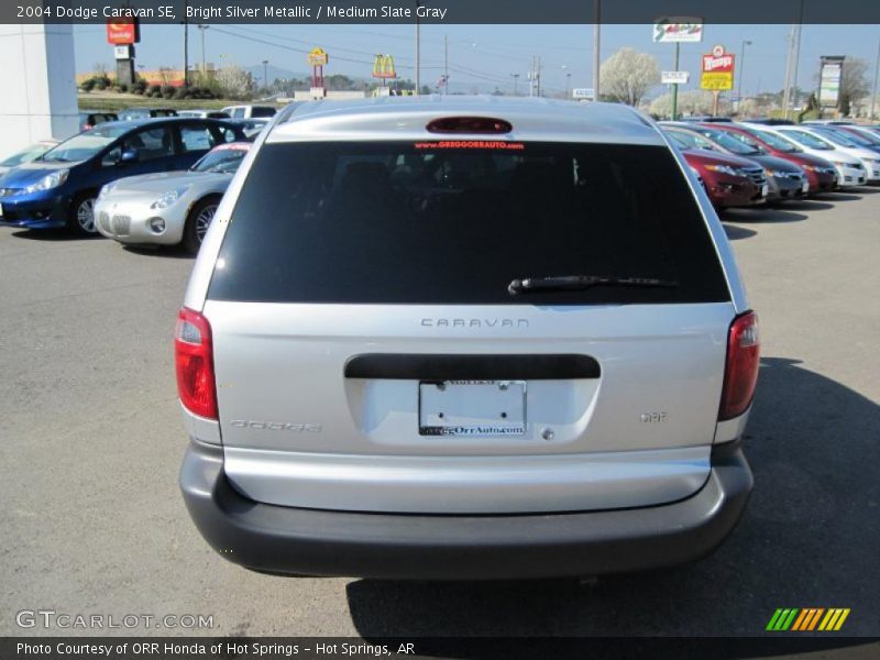 Bright Silver Metallic / Medium Slate Gray 2004 Dodge Caravan SE