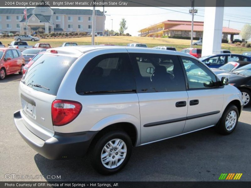 Bright Silver Metallic / Medium Slate Gray 2004 Dodge Caravan SE