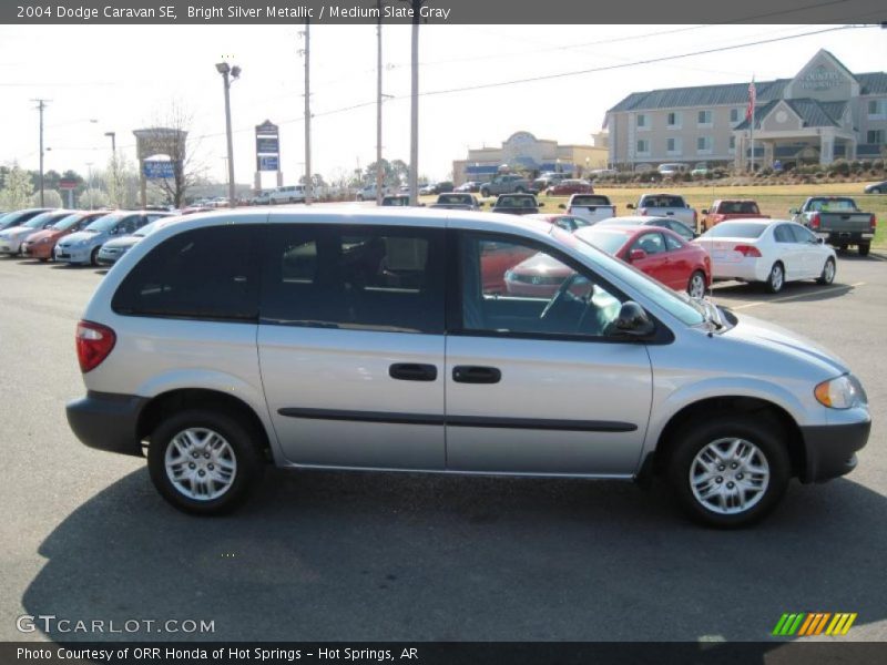 Bright Silver Metallic / Medium Slate Gray 2004 Dodge Caravan SE