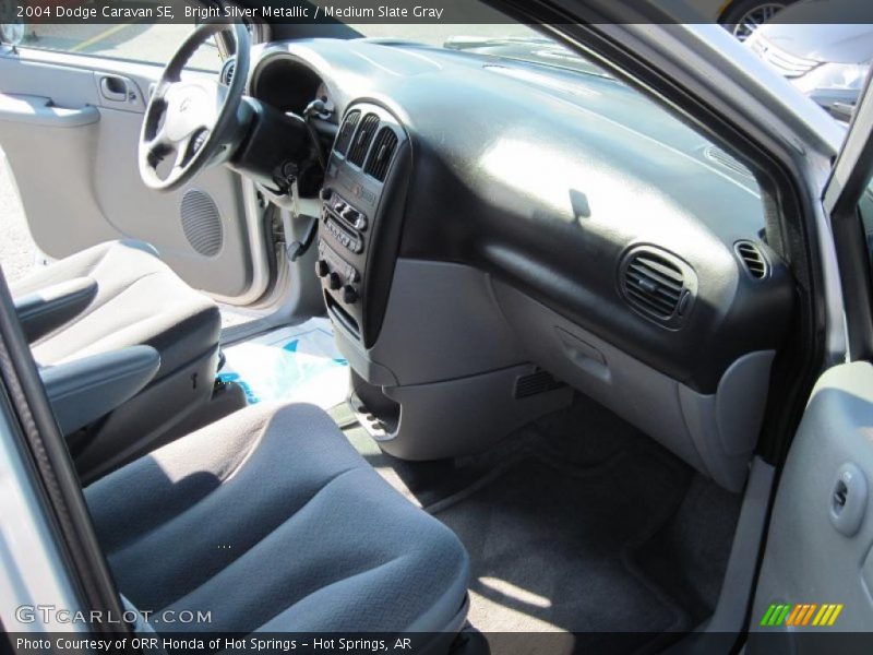 Bright Silver Metallic / Medium Slate Gray 2004 Dodge Caravan SE