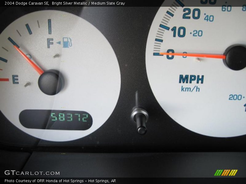 Bright Silver Metallic / Medium Slate Gray 2004 Dodge Caravan SE