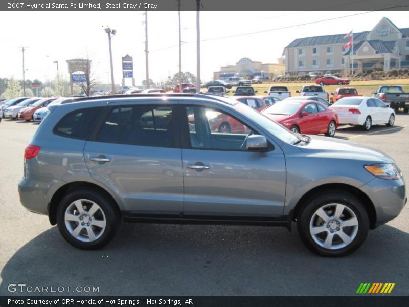 Steel Gray / Gray 2007 Hyundai Santa Fe Limited