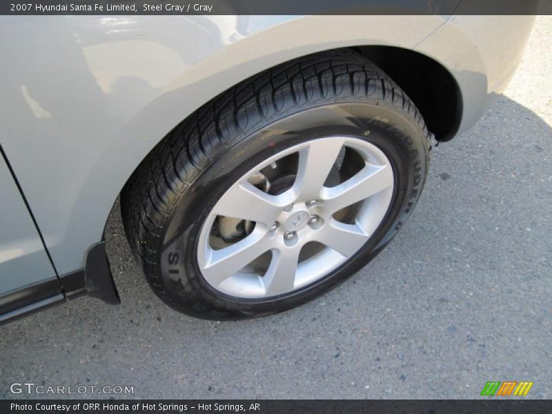 Steel Gray / Gray 2007 Hyundai Santa Fe Limited