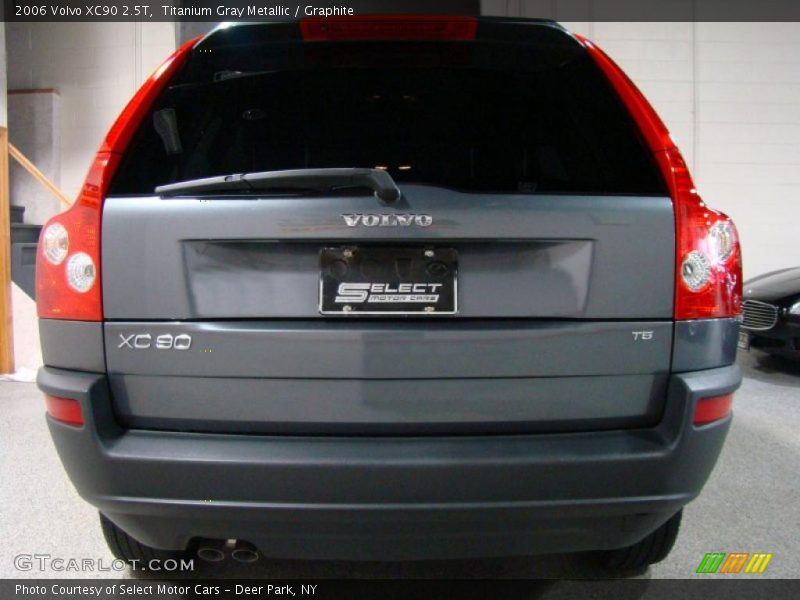 Titanium Gray Metallic / Graphite 2006 Volvo XC90 2.5T