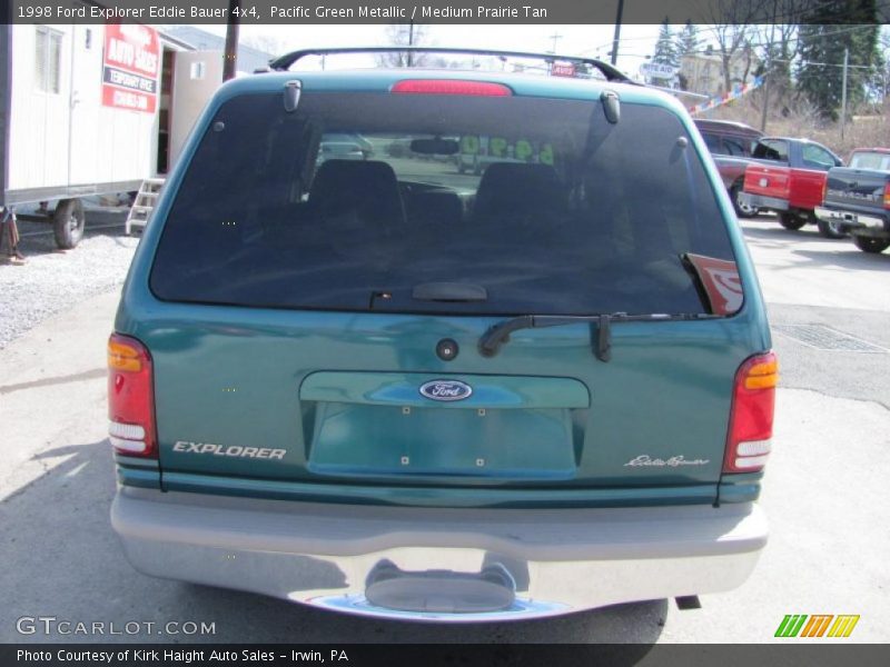 Pacific Green Metallic / Medium Prairie Tan 1998 Ford Explorer Eddie Bauer 4x4