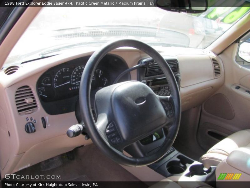 Pacific Green Metallic / Medium Prairie Tan 1998 Ford Explorer Eddie Bauer 4x4