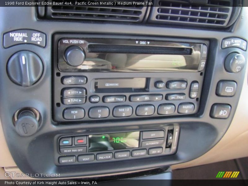 Pacific Green Metallic / Medium Prairie Tan 1998 Ford Explorer Eddie Bauer 4x4