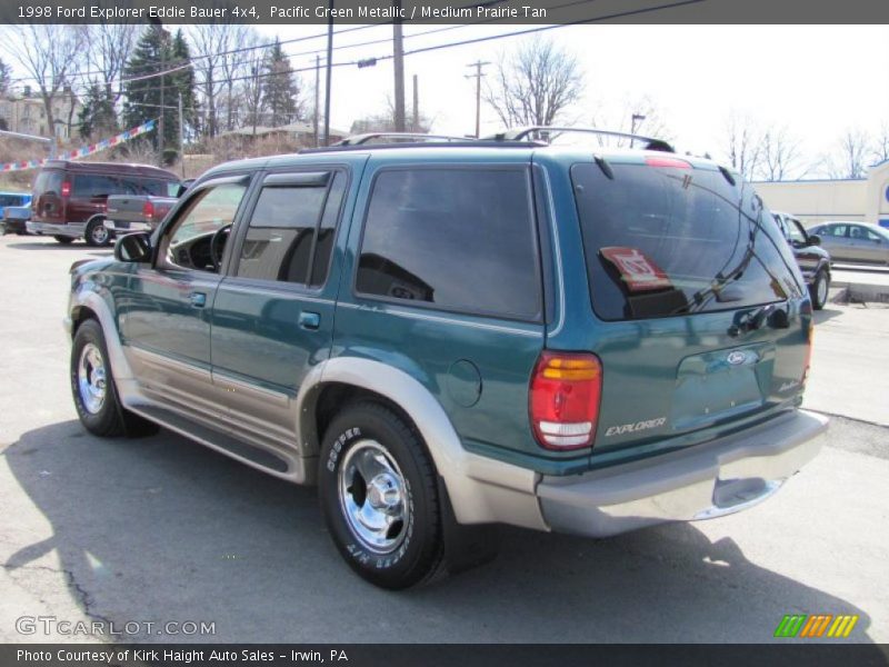 Pacific Green Metallic / Medium Prairie Tan 1998 Ford Explorer Eddie Bauer 4x4