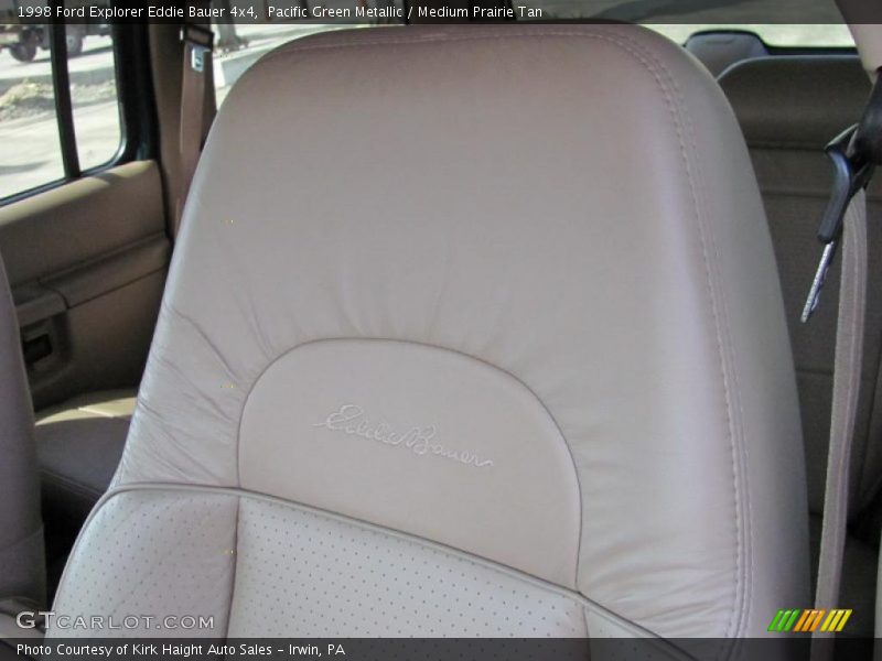 Pacific Green Metallic / Medium Prairie Tan 1998 Ford Explorer Eddie Bauer 4x4