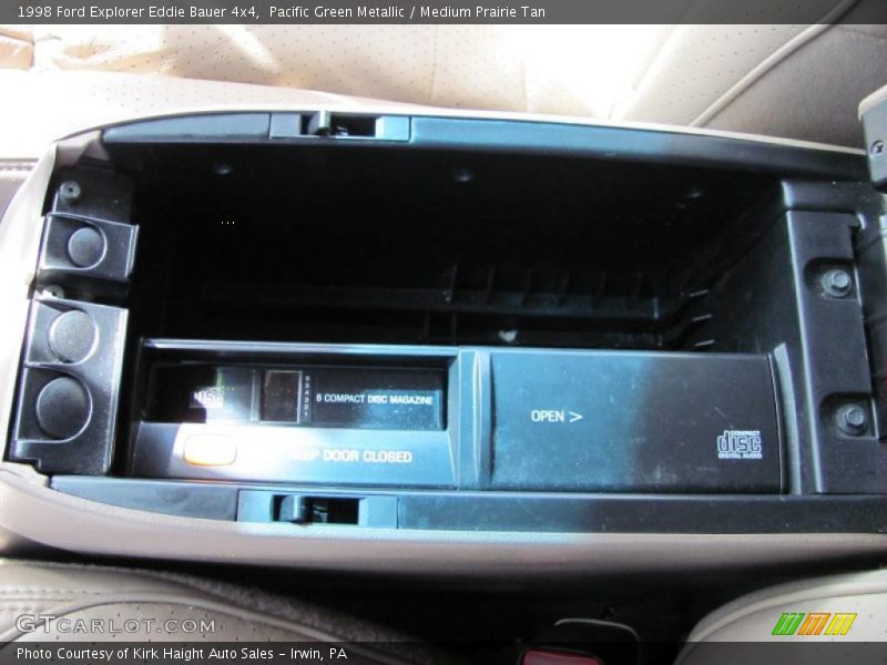 Pacific Green Metallic / Medium Prairie Tan 1998 Ford Explorer Eddie Bauer 4x4