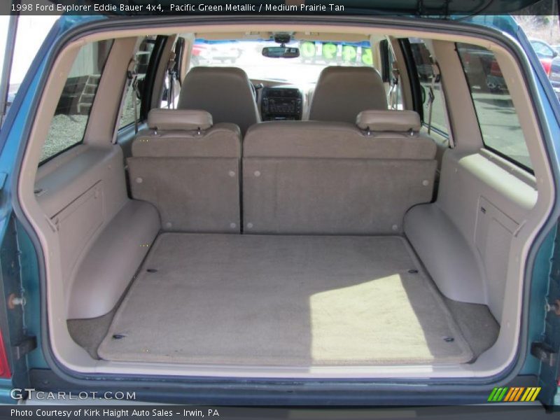 Pacific Green Metallic / Medium Prairie Tan 1998 Ford Explorer Eddie Bauer 4x4