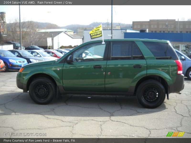Rain Forest Green / Gray 2004 Saturn VUE AWD
