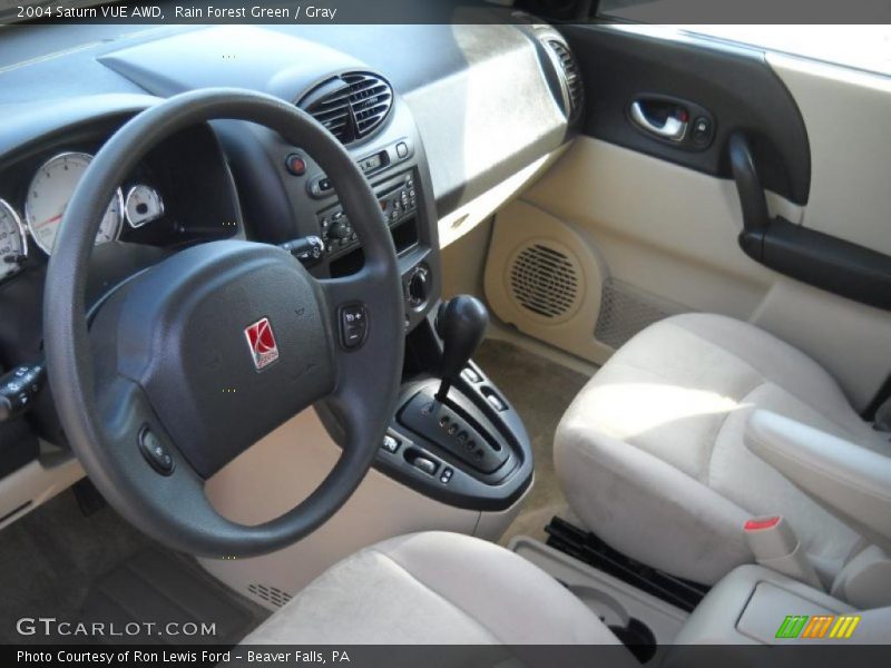 Rain Forest Green / Gray 2004 Saturn VUE AWD