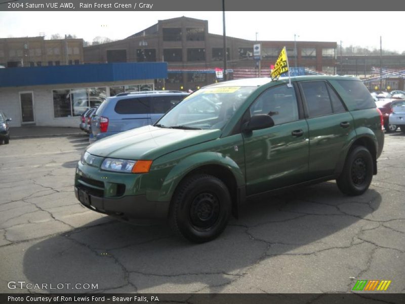 Rain Forest Green / Gray 2004 Saturn VUE AWD