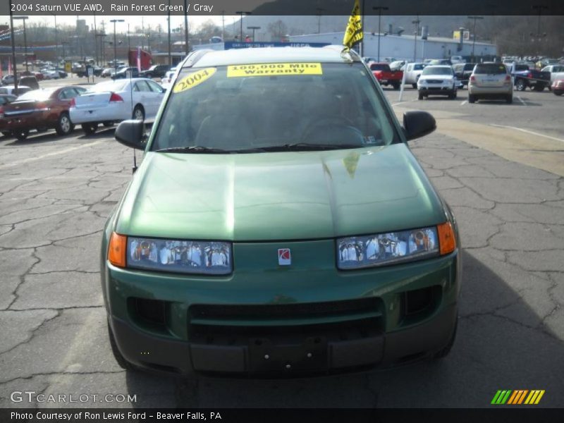 Rain Forest Green / Gray 2004 Saturn VUE AWD