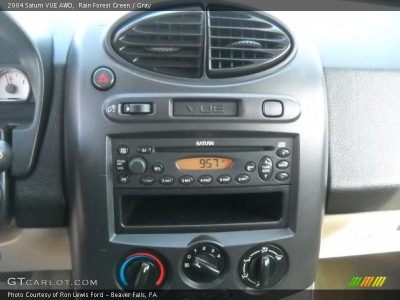 Rain Forest Green / Gray 2004 Saturn VUE AWD