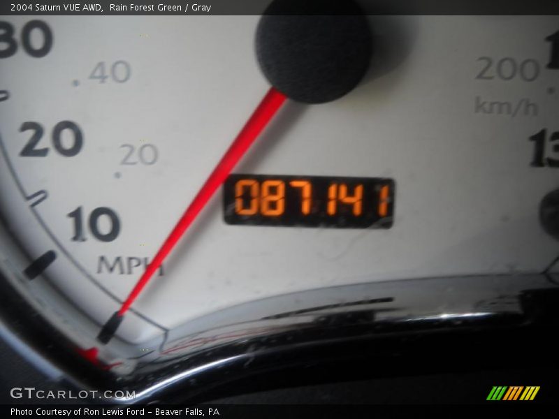 Rain Forest Green / Gray 2004 Saturn VUE AWD