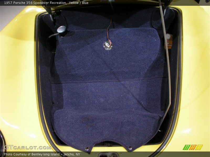 Yellow / Blue 1957 Porsche 356 Speedster Recreation