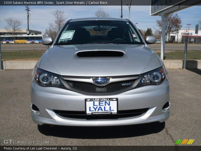 Spark Silver Metallic / Carbon Black 2009 Subaru Impreza WRX Sedan
