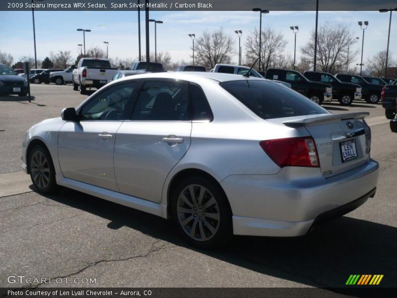 Spark Silver Metallic / Carbon Black 2009 Subaru Impreza WRX Sedan