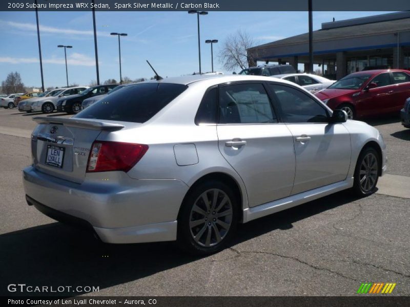 Spark Silver Metallic / Carbon Black 2009 Subaru Impreza WRX Sedan