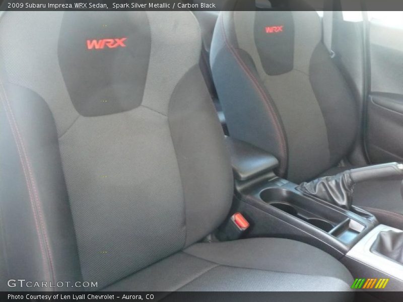 Spark Silver Metallic / Carbon Black 2009 Subaru Impreza WRX Sedan