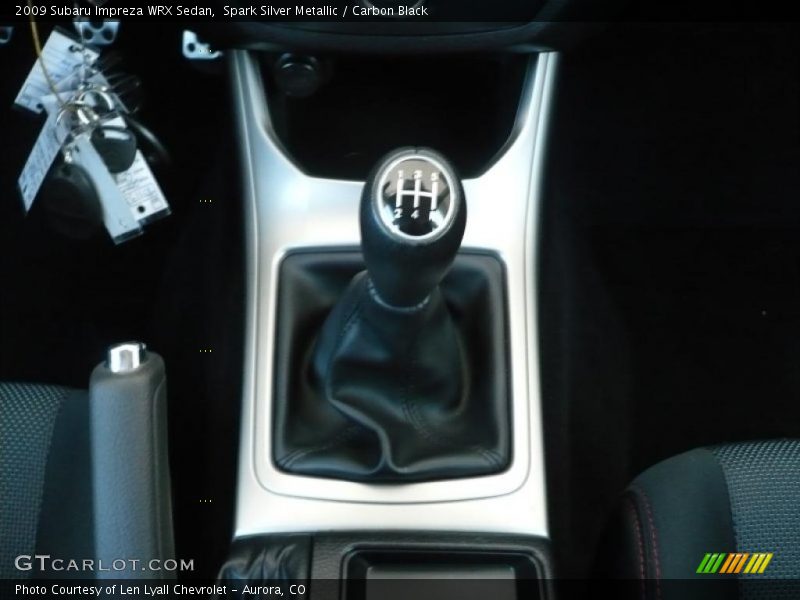 Spark Silver Metallic / Carbon Black 2009 Subaru Impreza WRX Sedan