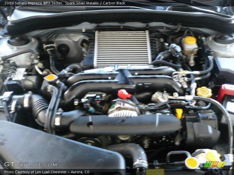 Spark Silver Metallic / Carbon Black 2009 Subaru Impreza WRX Sedan
