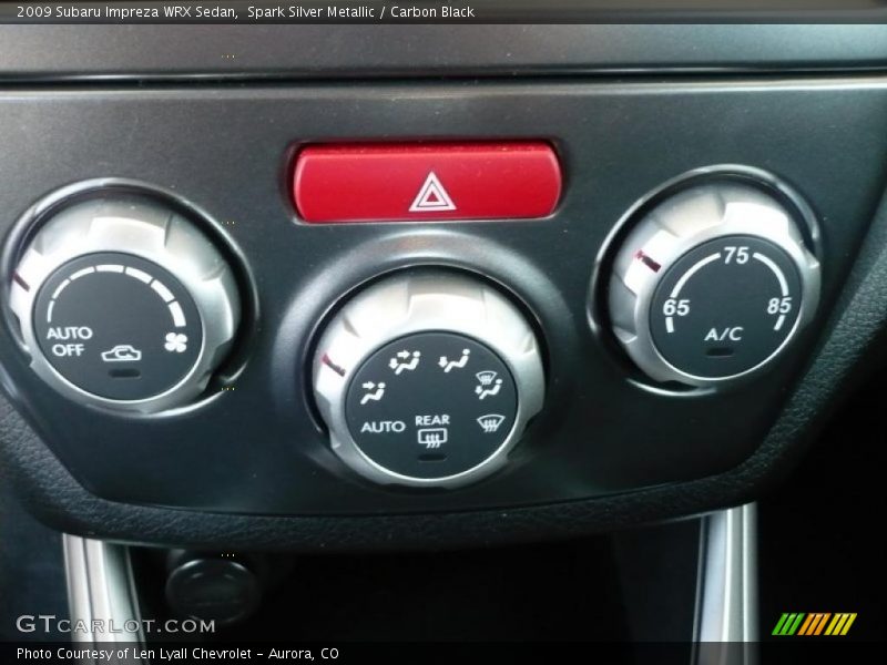 Spark Silver Metallic / Carbon Black 2009 Subaru Impreza WRX Sedan