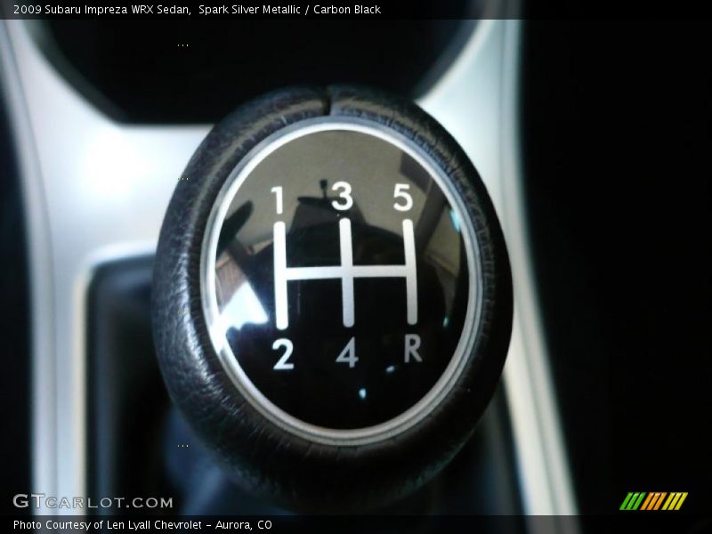 Spark Silver Metallic / Carbon Black 2009 Subaru Impreza WRX Sedan
