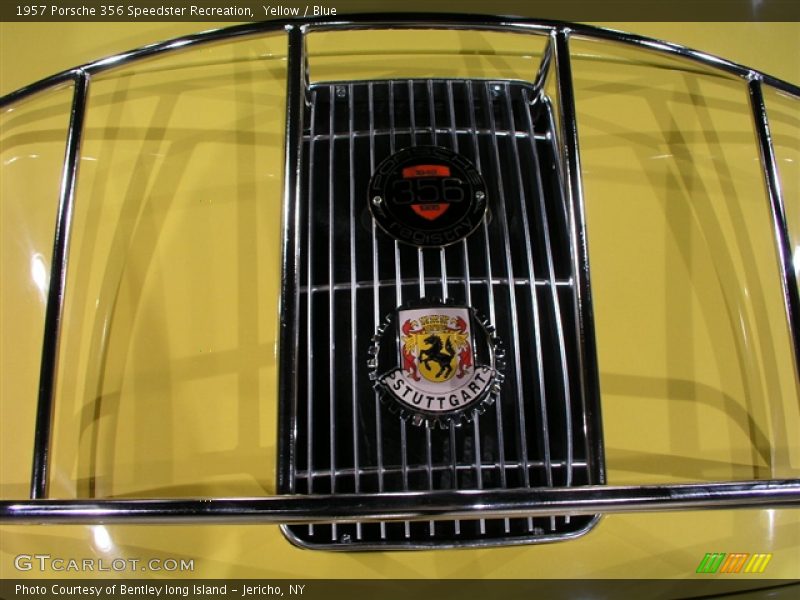 Yellow / Blue 1957 Porsche 356 Speedster Recreation